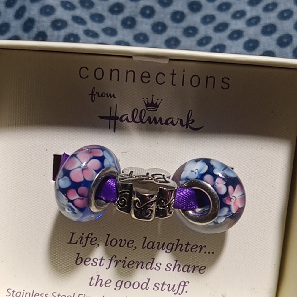 Connections Hallmark charms beads
